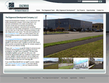 Tablet Screenshot of edgewood-development.com